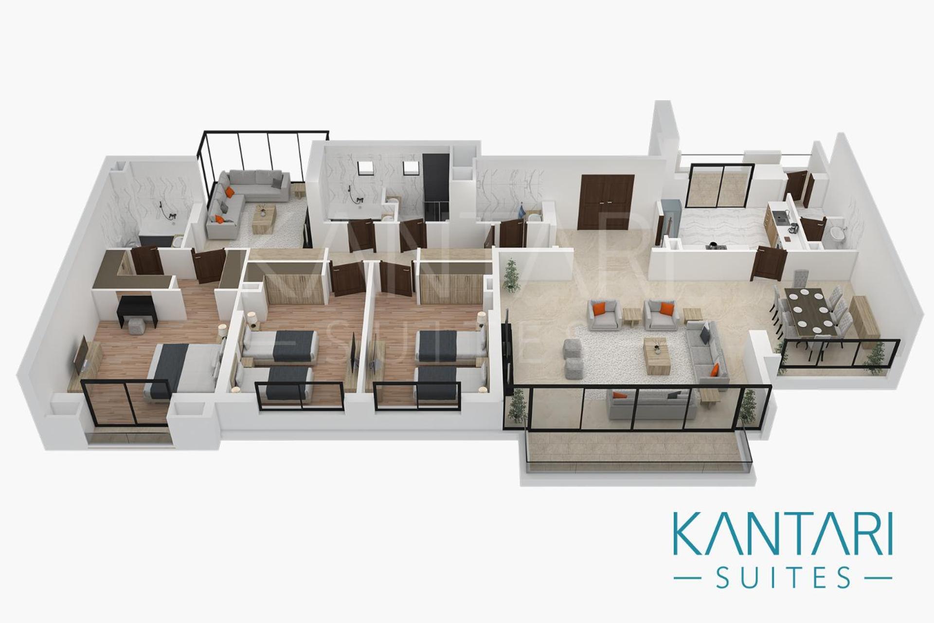 Kantari Suites Bejrút Exteriér fotografie